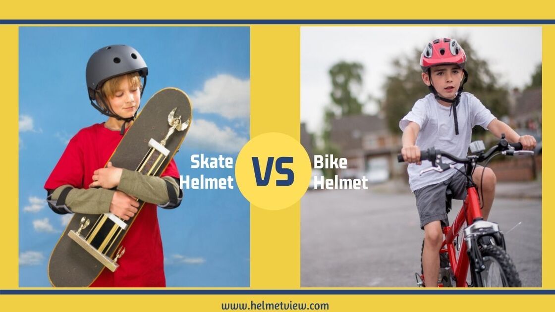 Skate Helmet vs Bike Helmet